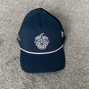 Navy Blue Crest Logo Cap